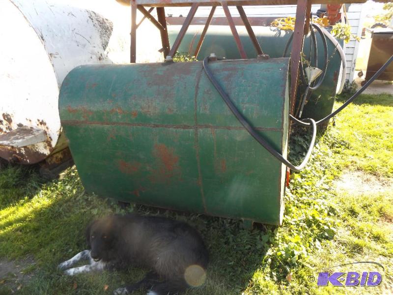 lot 20022 image: Diesel Fuel Tank, no pump for it. 265 gallon....