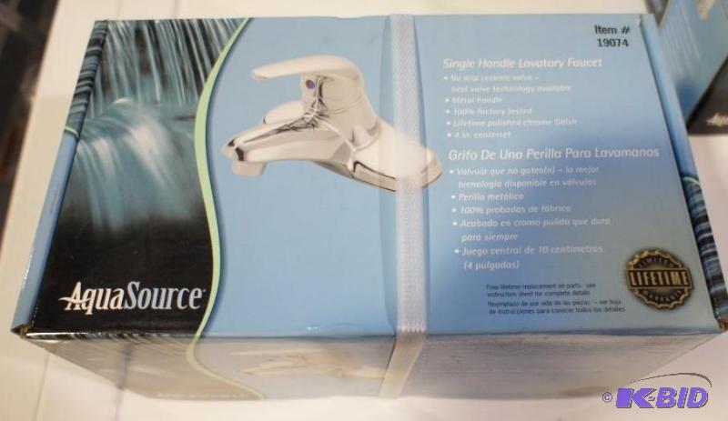 New Aqua source single handle lavatory faucet...
