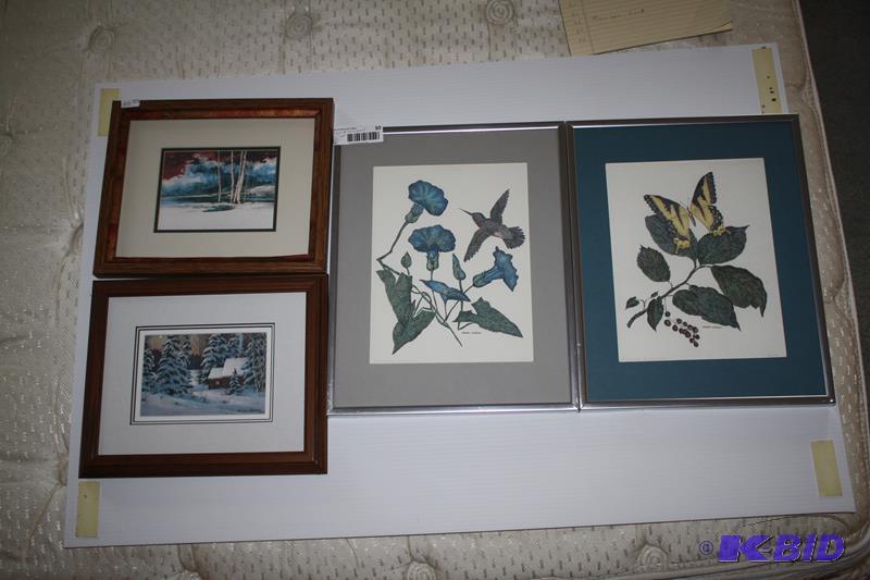 lot 10 image: Signed Artwork. Russell Norberg&nbsp12x10, A...