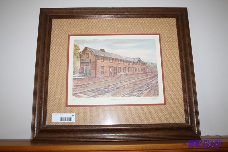lot 114 image: Artist Proof framed and matted Mrs. Dorothea ...