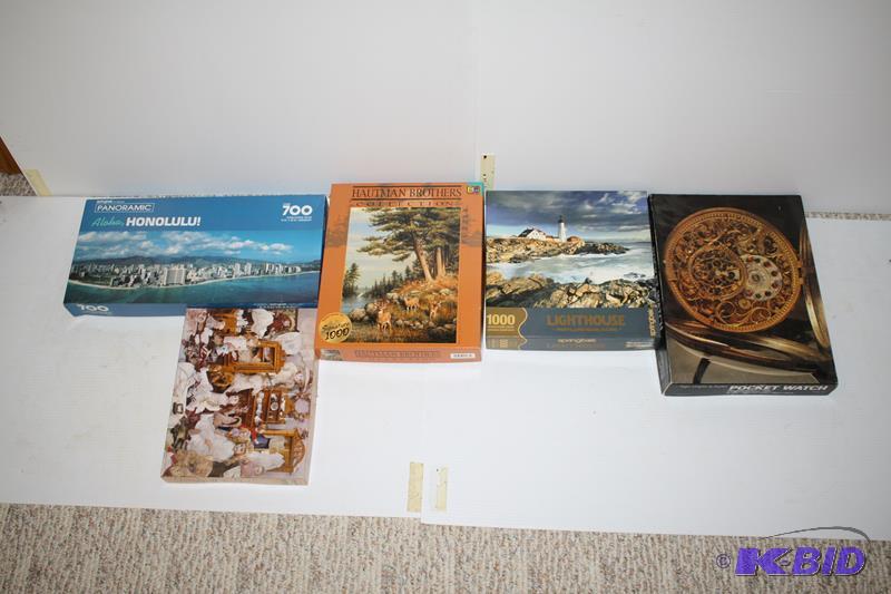 lot 139 image: Springbook Puzzle and others 5 puzzles...
