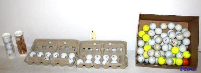 lot 149 image: Used Golf Balls Collectible balls Pinnacle 4 ...