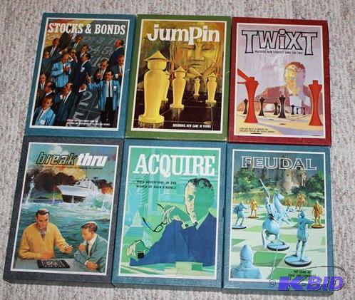 lot 180 image: 3Ms abstract games Vintage and rare to find....