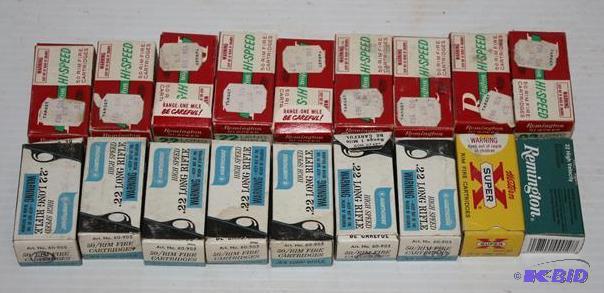lot 193 image: Rifle ammo - please inspect for condition .22...