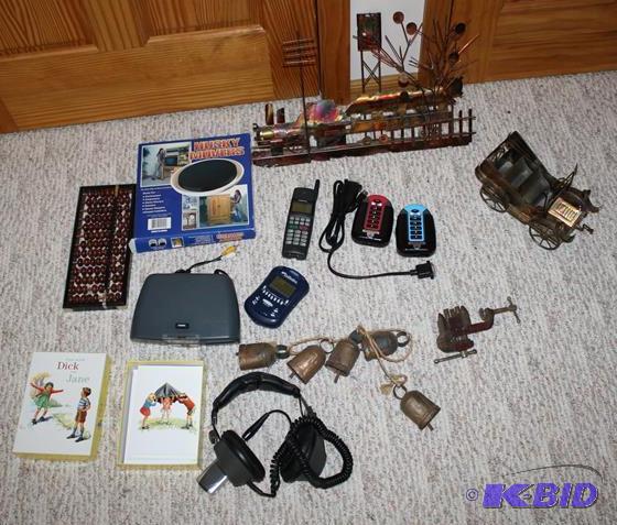 lot 194 image: Mixed lot Copper bells Copper wal decor Brass...