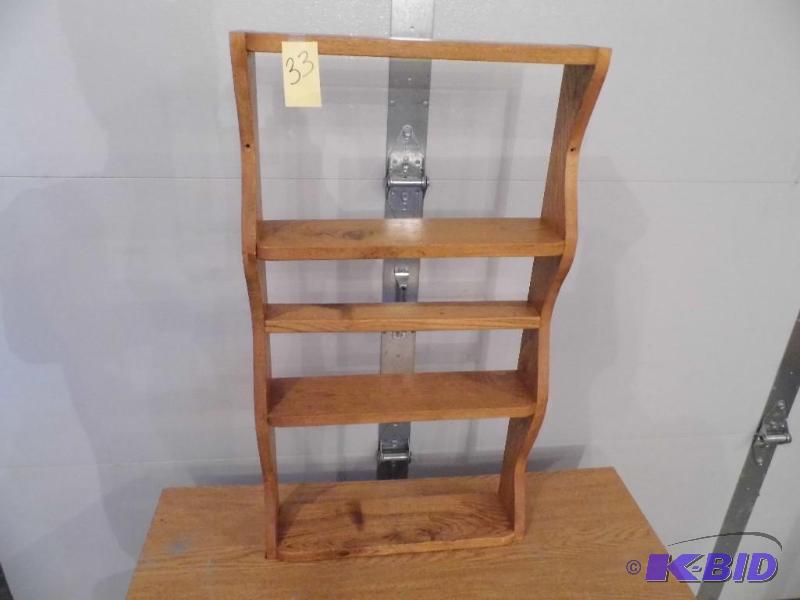 Oak Wall Shelf