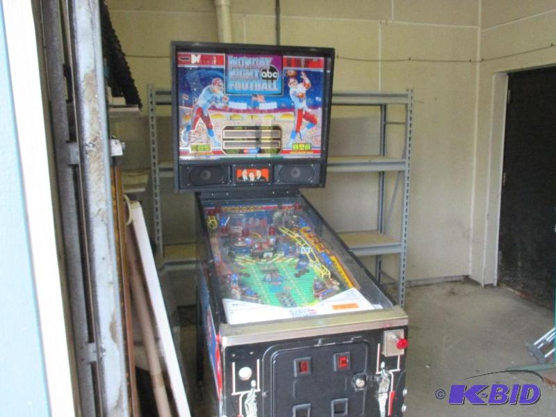 lot 11 image: Data East Monday Night Football Pinball Machi...