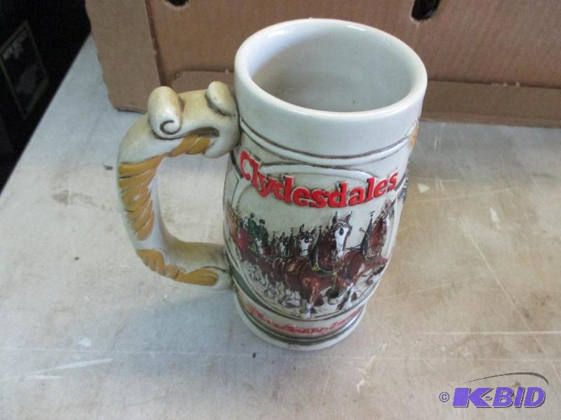 lot 154 image: Bud Beer Stein...