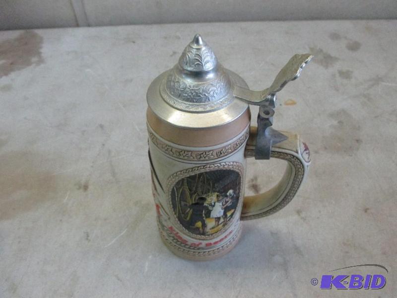 lot 157 image: Bud Beer Stein...