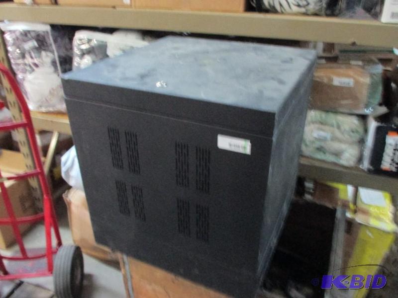 lot 16 image: locking utility box...