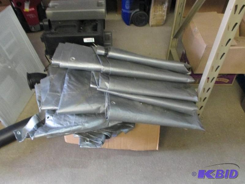 lot 20 image: 12 x 20 canopy, includes poles, and canopy...