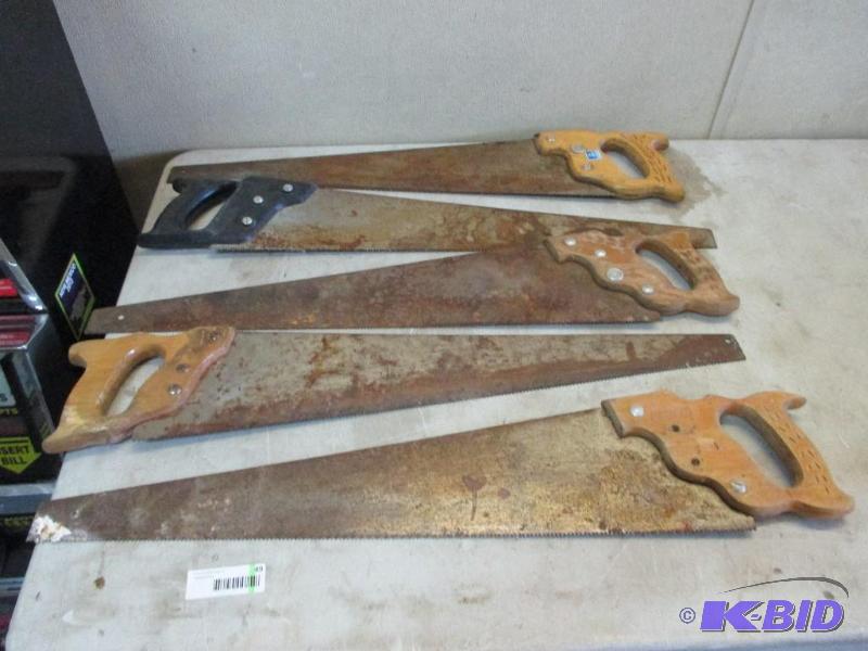lot 49 image: saws...