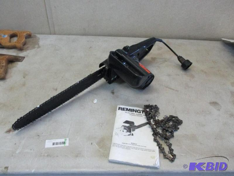 lot 50 image: Remington electric chainsaw...