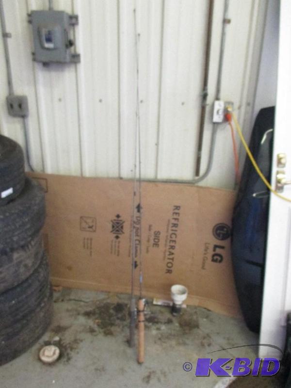 lot 62 image: 2 rod and reel combos...