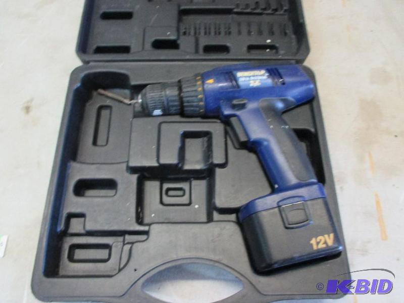 lot 65 image: Benchtop cordless drill...