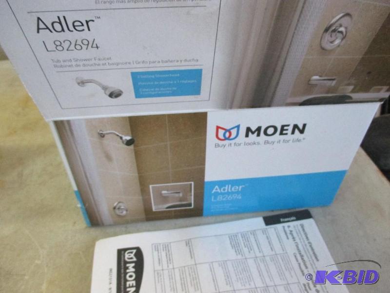 lot 95 image: New Moen shower head...