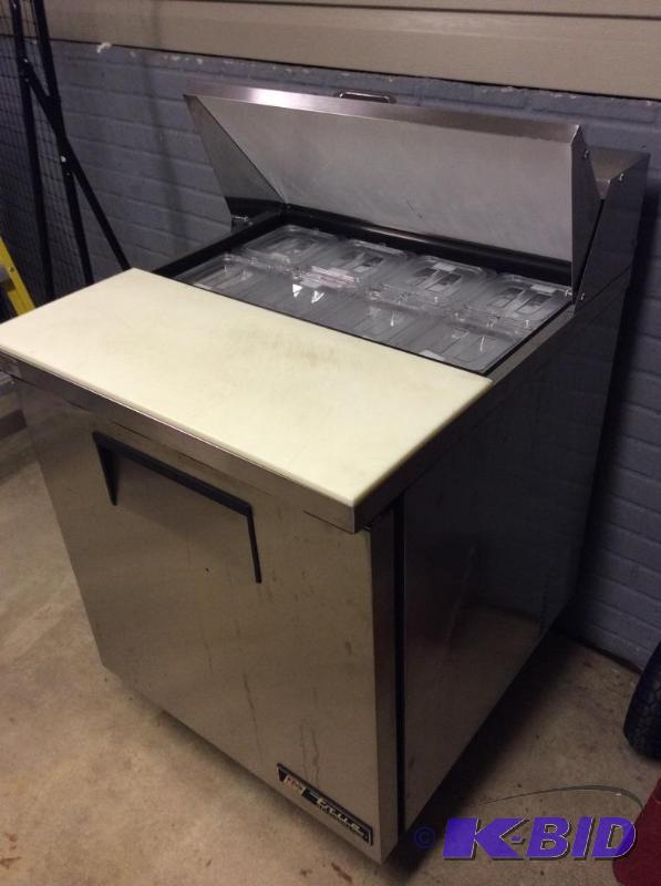 True Refrigerated Prep Table