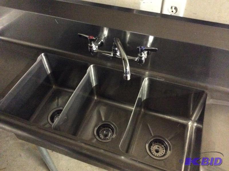 3 compartment sink