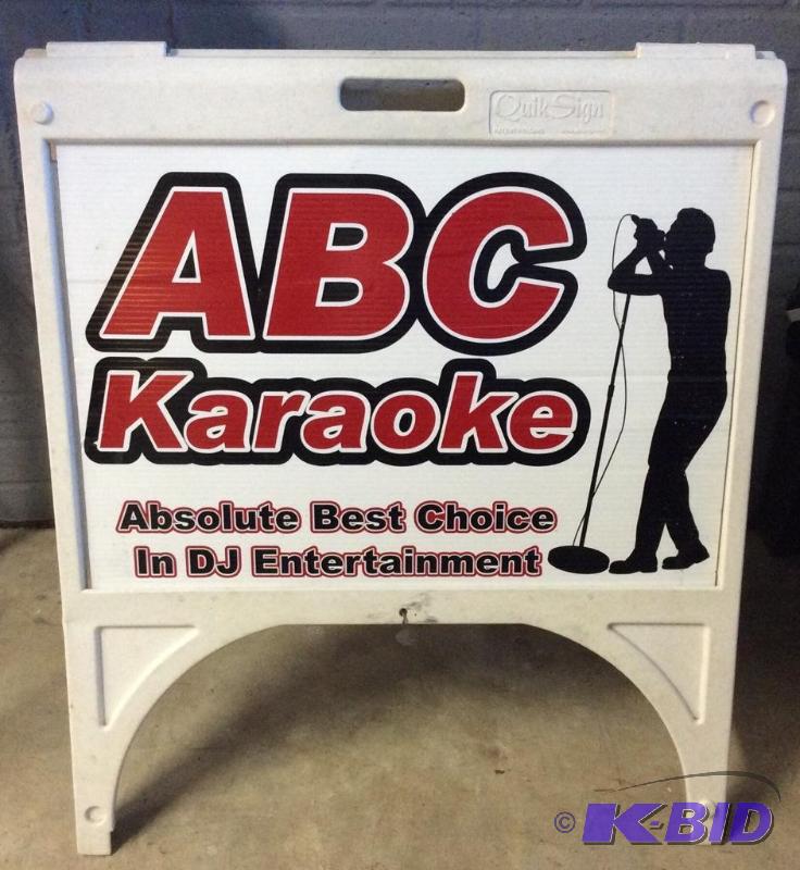 Sidewalk Sign Plastic