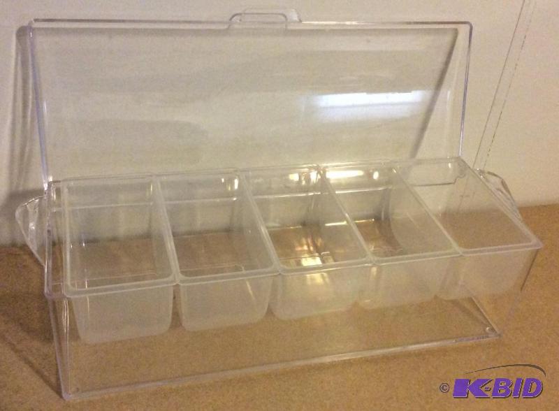 Condiment Tray Clear