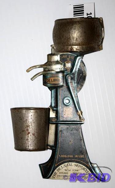 Original Antique De Laval Cream Separator Adv...