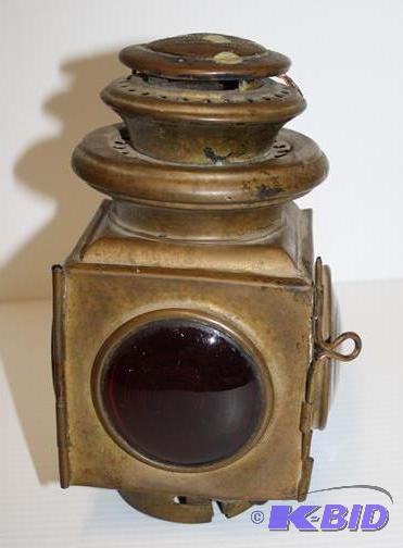Rare Antique Ford Brass kerosene car light  ...
