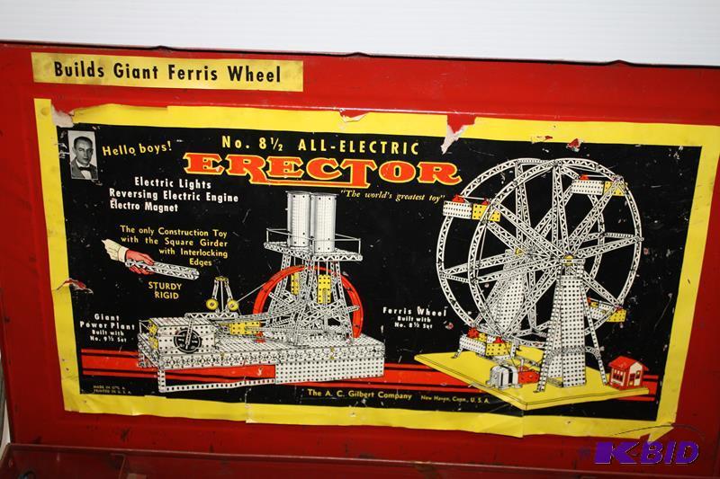 Erector set No. 8 12 Builds Giant Ferris Whe...