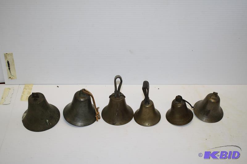 Vintage brass bells...