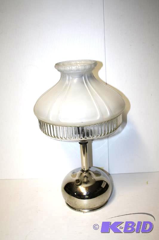 Antique Colman model M gas lamp 19x12&quot...