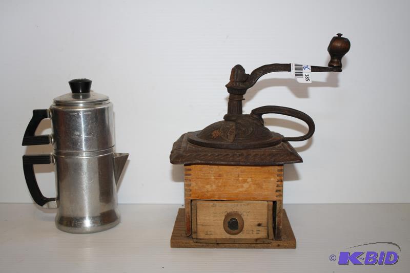 Vintage Coffee maker Everware 9&quot tall &a...