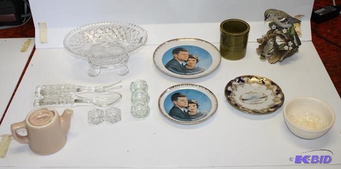 Collectibles - Kennedy plates, Chefsware 40 i...