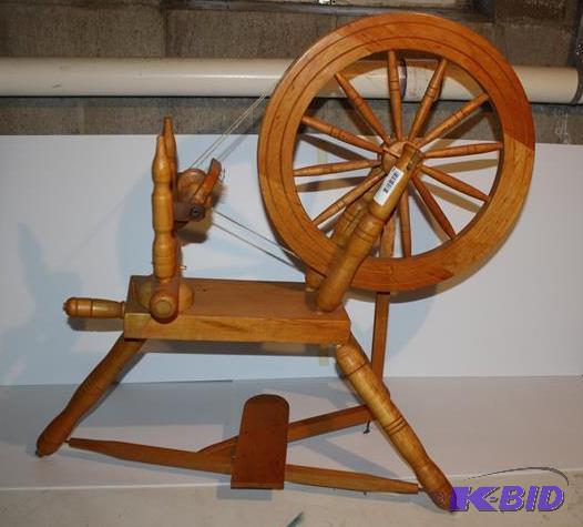 Spinning wheel 35&quot tall...