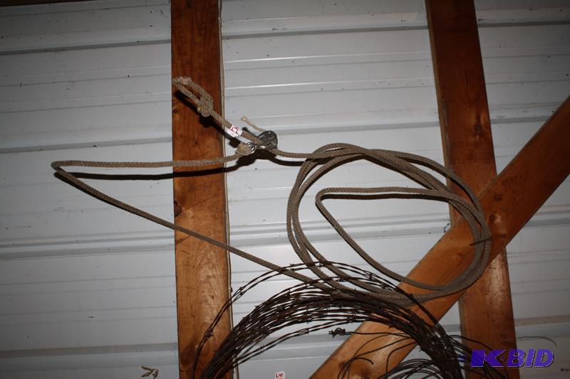 Lariat rope...
