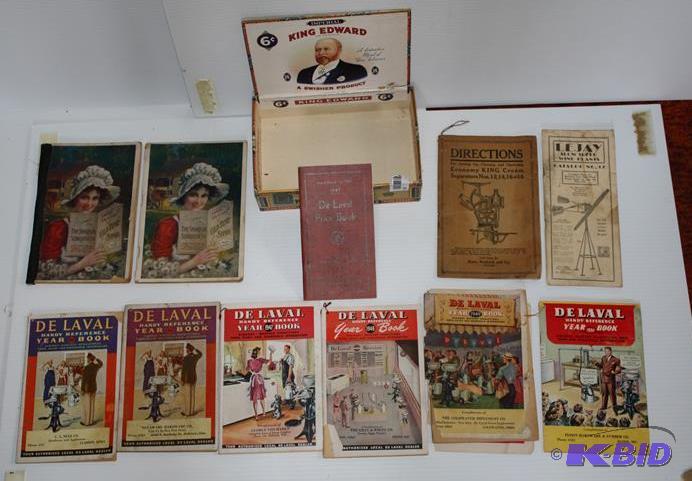 6 DeLaval Year books 1940s 2 DeLaval song bo...
