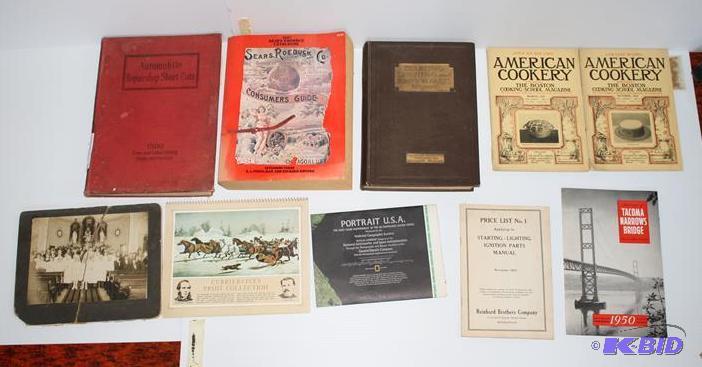Vintage calendars, manuals 1918 Sear Roebuck ...