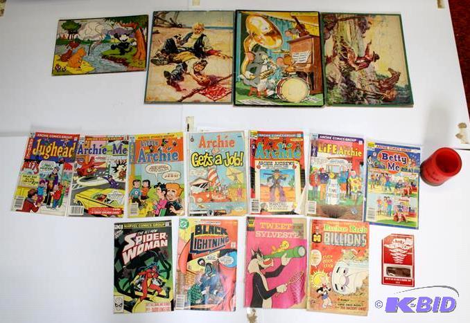 DC &amp Marvel Comic books Archie Spider Wom...