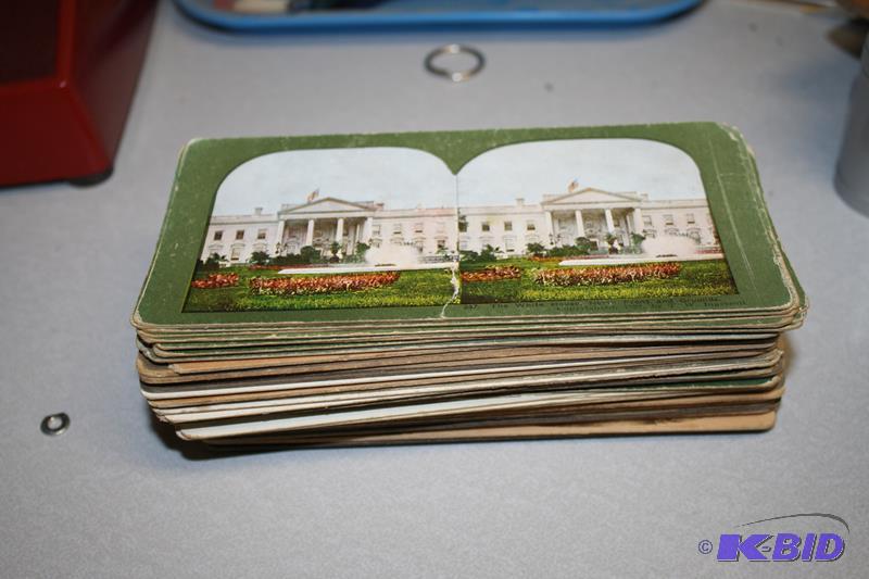 58 stereoscope cards USA locations...