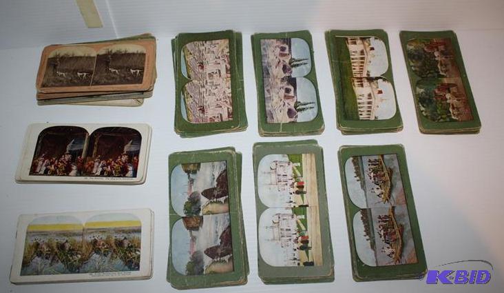 70 stereoscope cards total 25 cards on Jesus ...
