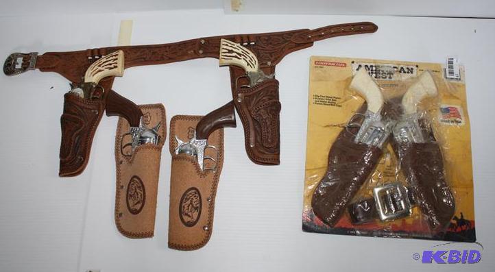 Tootsietoy guns in original package model 755...