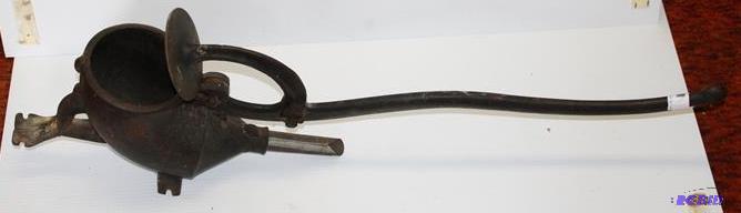 Antique sausage stuffer It has No 0 stamped o...