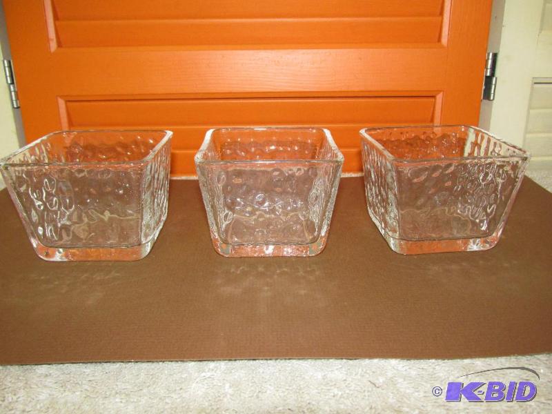 Small Glass Dishes - for Votives or Small Treats