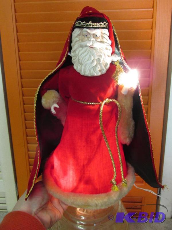 Jolly Old St Nicolas, lighting the way