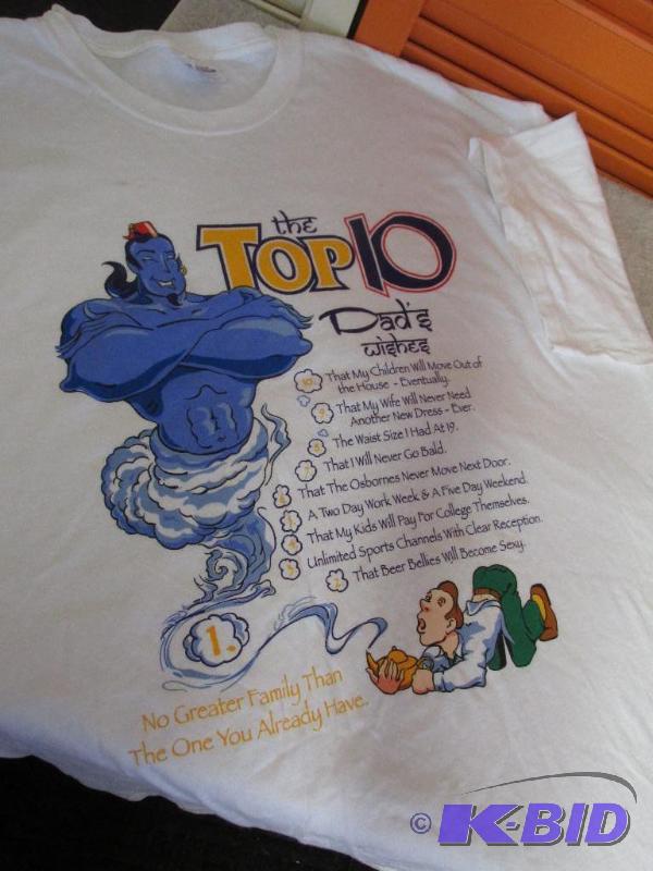 Top 10 Dads Wishes Size 2X