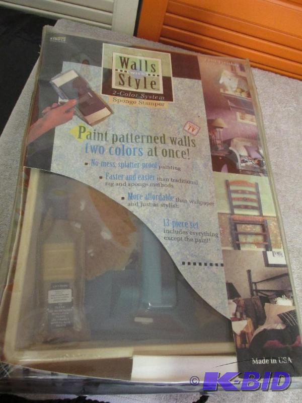 Walls With Style - Paint Patterns use 2 colors at once with VHS instructions