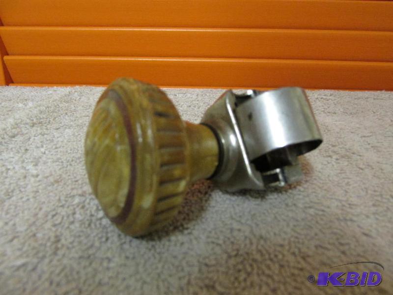 Antique, Vintage, Collectible Wooden Wheel Knob