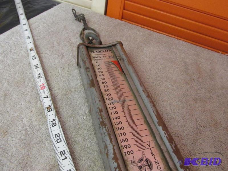 Antique, Vintage, Hanson Viking Scale