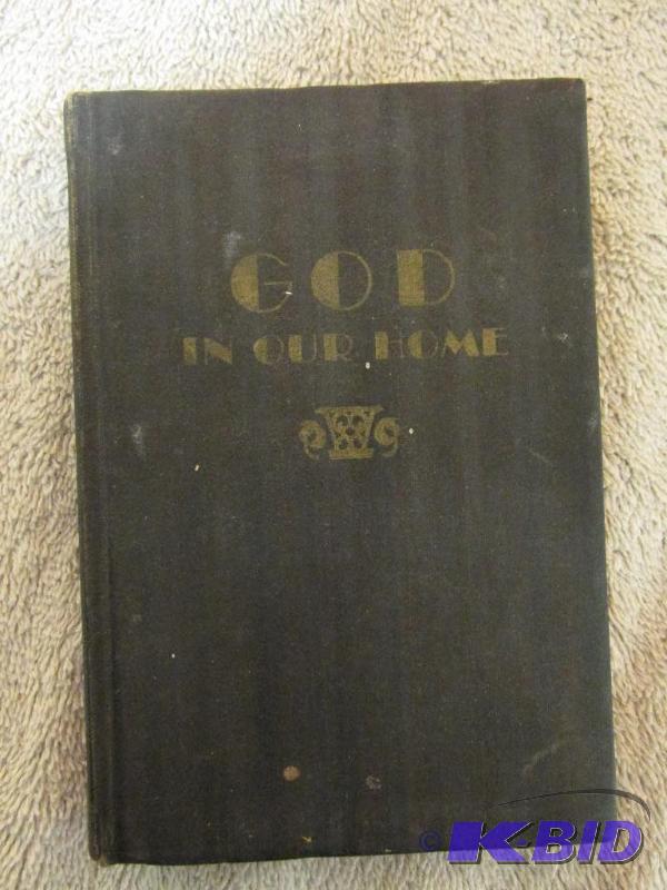 Antique Book, 1937, GOD In Our Home