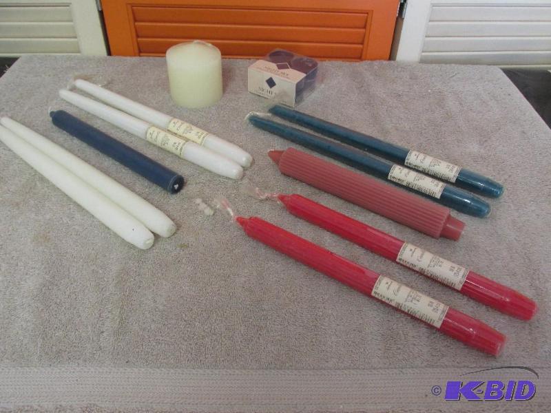 A Large Group of Hallmark Candles and some others