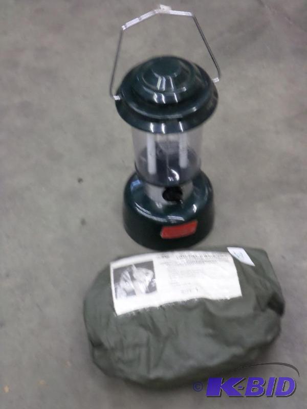 lot 30 image: Lot Of (1) Camp Lantern & (1) 2-Piece Rai...