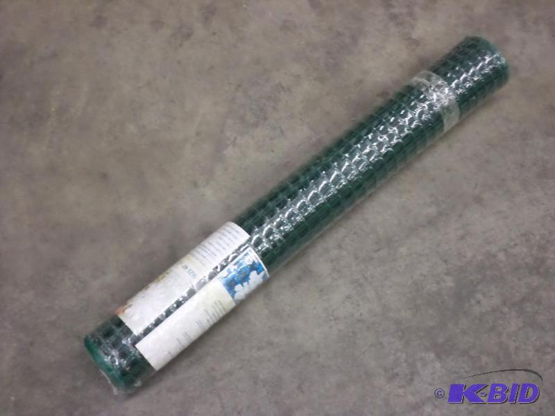 lot 46 image: 40&quotx25 Roll Of Plastic Net Fencing...